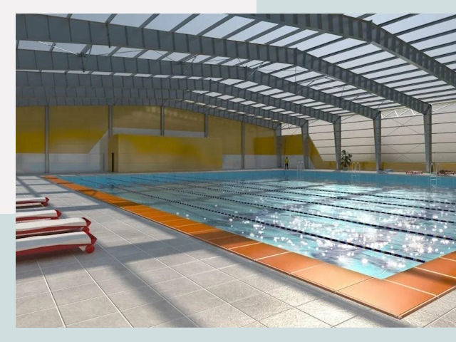 Строительство крытых бассейнов в Лысьве