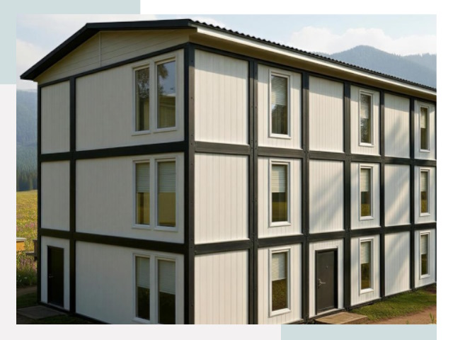 Модульные общежития в Лысьве