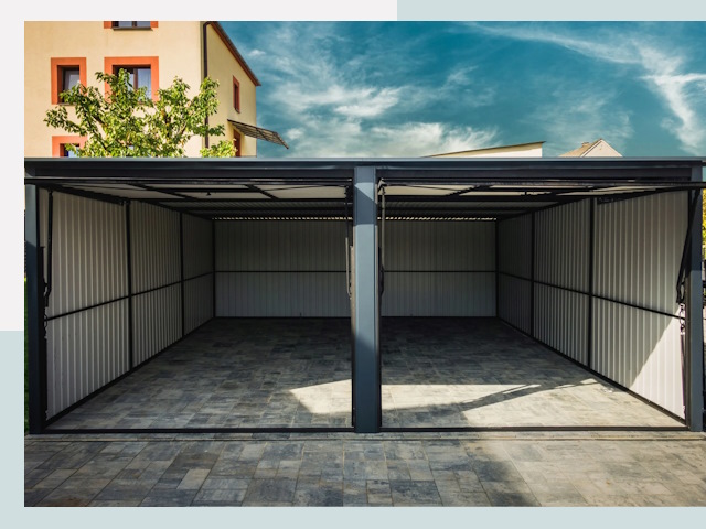 Гаражи из металлоконструкций от 615 руб. в Лысьва