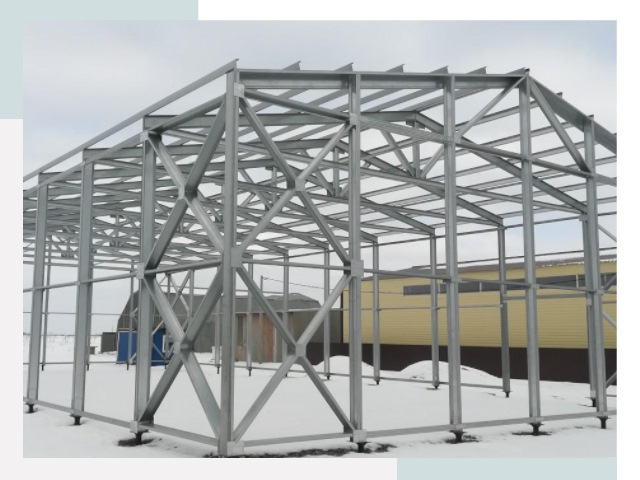 Каркасные ангары в Лысьве
