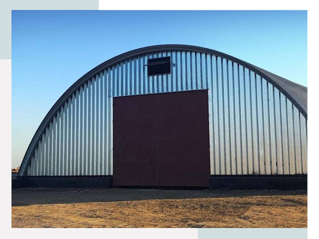 Арочные ангары в Лысьве
