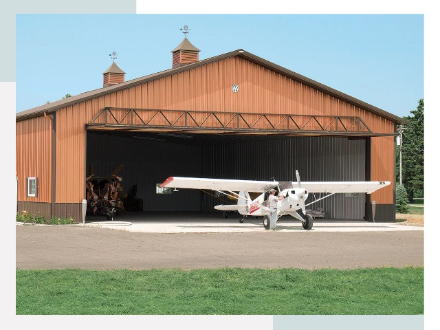 Ангары для самолетов в Лысьве