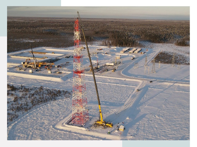 Мачты связи в Лысьве