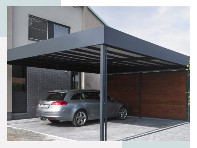 Металлические навесы в Лысьве