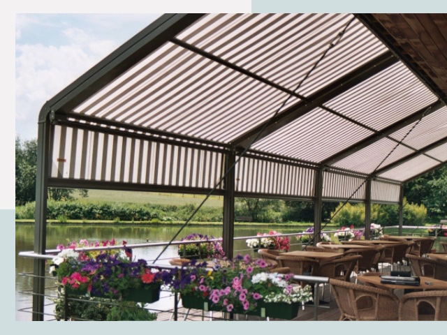 Элегантные навесы для кафе от 615 руб в Лысьва