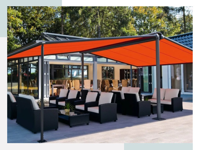 Навесы для кафе и ресторанов в Лысьве