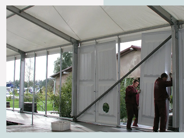 Быстро сборные шатры в Лысьва от 615 руб. за м²