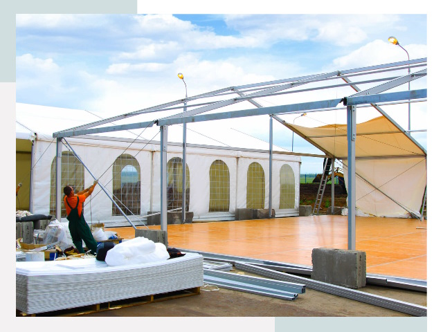 Быстро сборные шатры в Лысьве