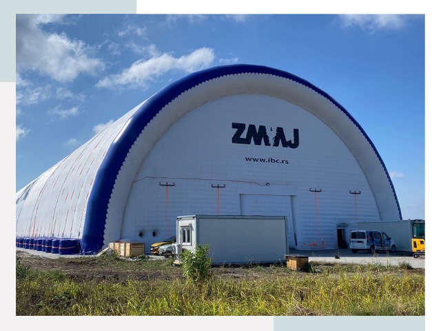 Брендирование ангаров в Лысьве