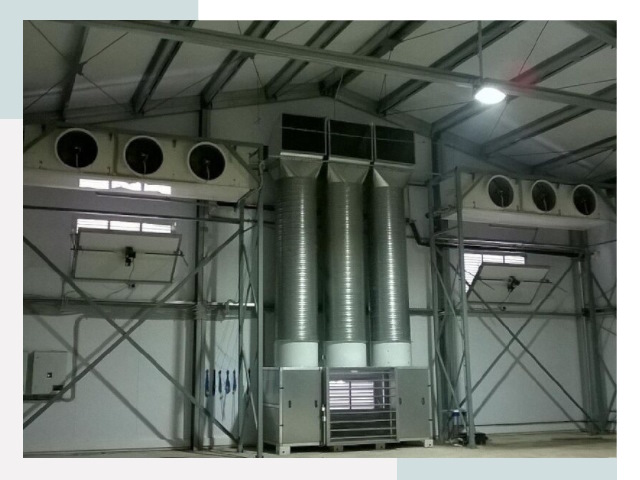 Инженерные системы для ангаров в Лысьве