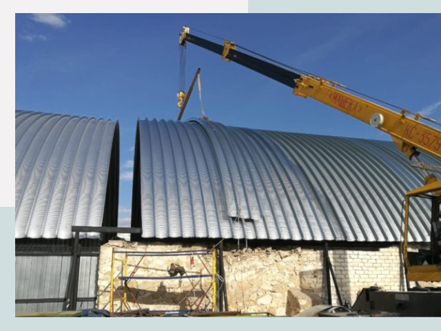 Реконструкция ангаров в Лысьве от 615 руб.