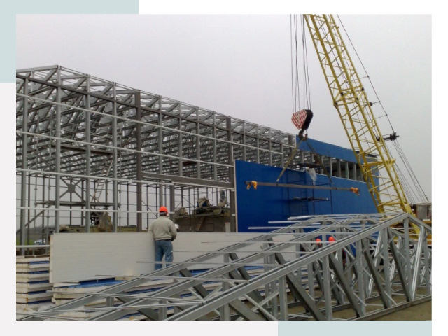 Монтаж ангаров в Лысьве